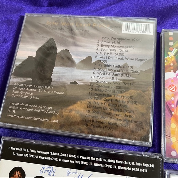 📌4 CD's Lee Williams, Bible Faith Remnant NEW, Emmett Moffett, Ruben Studdard - Picture 5 of 16